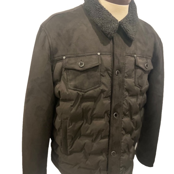 Karl Lagerfeld Quilted designer luxury jacket men - Picture 3 of 5